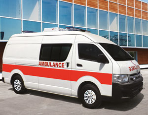 EMS Toyota Hiace Ambulance