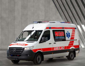 EMS-Mercedes Ambulance