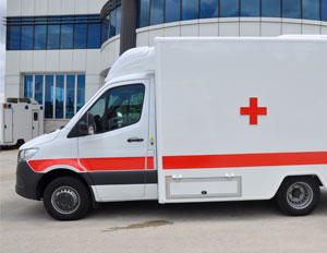 EMS-Mercedes Box Type Ambulance
