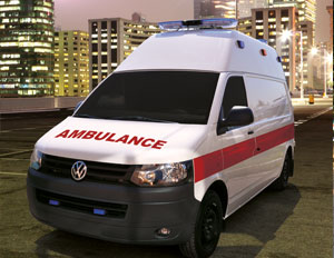 EMS Volkswagen Transporter Ambulance